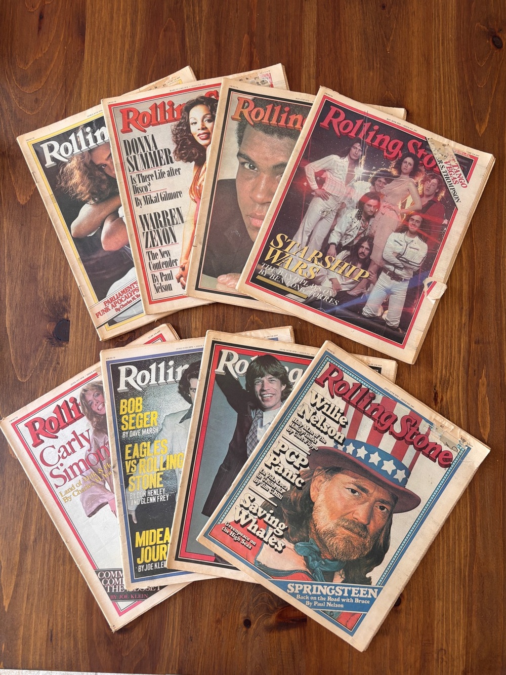 Rolling Stone Vintage 1978 Magazine Lot